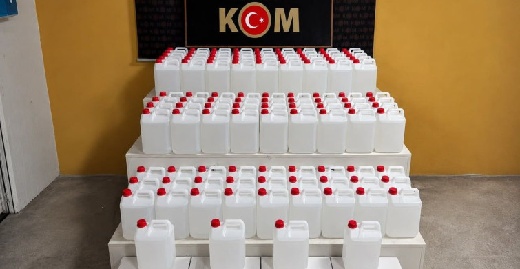 Sakarya’da bir ton etil alkol sevkiyatı engellendi