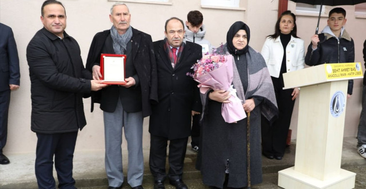 Sakarya'da Şehit Jandarma Uzman Çavuş Ahmet Baş'ın Adı Yaşatılacak