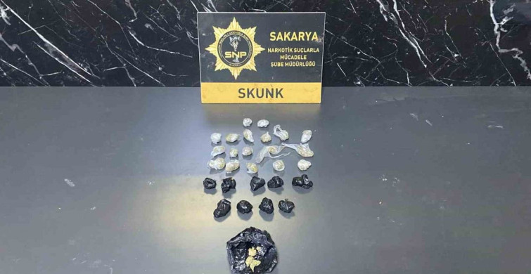 Sakarya'da Uyuşturucu Operasyonları: 4 Kişi Tutuklandı