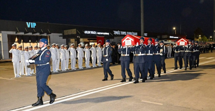 Sakarya'daki Trafik Kazasında Şehit Olan Jandarma Personeli Uğurlandı