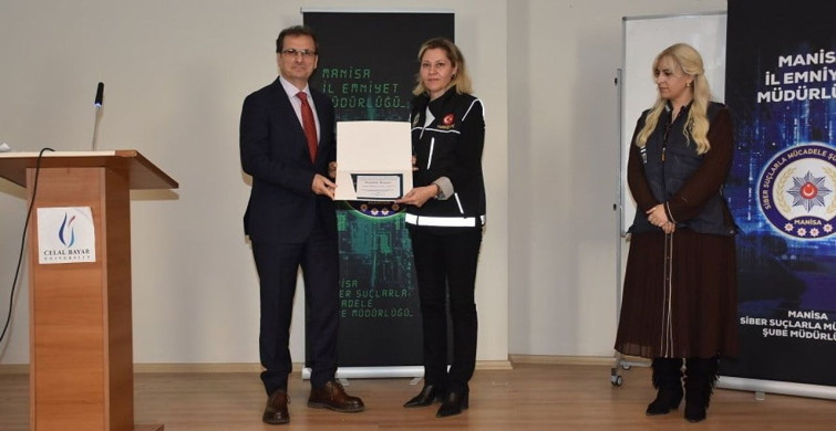 Salihli'de Öğrencilere Siber Suçlar Eğitimi