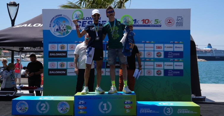 Salomon Çeşme Yarı Maratonu Ödülleri Sahiplerini Buldu