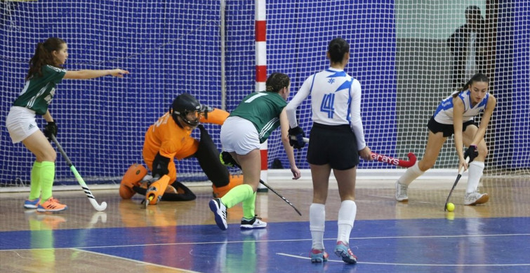 Salon Hokeyi Kadınlar Süper Lig Alanya'da Tamamlandı