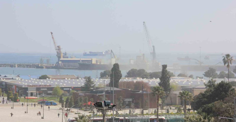Samsun Limanı'nda Toz Bulutu Sorunu