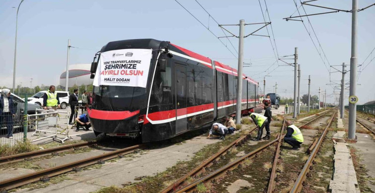 Samsun'a Yeni Tramvaylar Geliyor