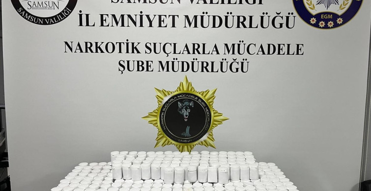 Samsun'da 18 Bin 900 Uyuşturucu Hap Ele Geçirildi