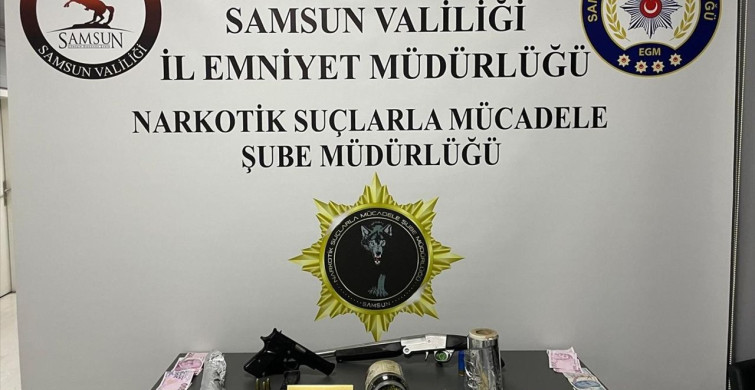 Samsun'da 3 Şüpheli Uyuşturucu Operasyonunda Yakalandı