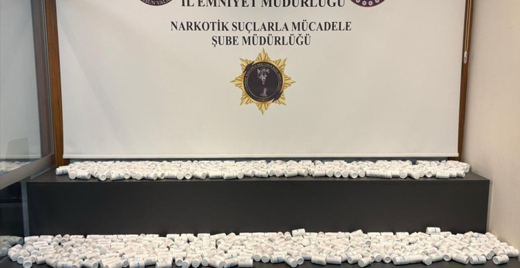 Samsun'da 45 Bin Sentetik Uyuşturucu Hap Ele Geçirildi