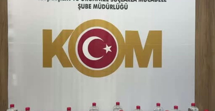 Samsun'da 900 litre kaçak etil alkol ele geçirildi
