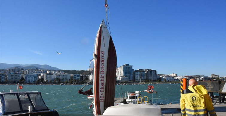 Samsun'da Alabora Olan Tekne Kurtarıldı