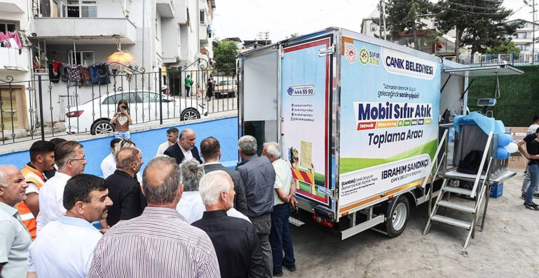 Samsun'da Atıklar Market İhtiyacına Dönüşüyor