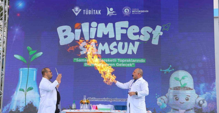 Samsun'da Bilim ve Teknoloji Şöleni: BİLİMFEST