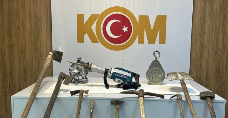 Samsun'da Define Arayan 4 Şüpheli Yakalandı