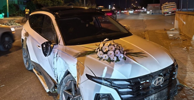 Samsun'da Düğün Konvoyunda Kaza: Gelin ve Nedimesi Yaralandı