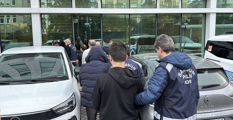 Samsun'da FETÖ Operasyonu: 5 Zanlı Adliyeye Sevk Edildi