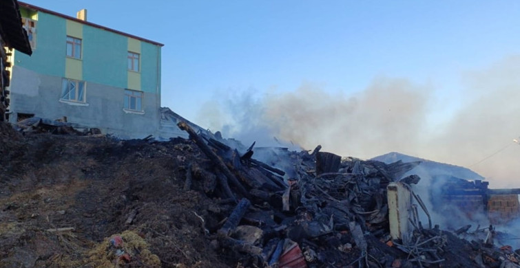 Samsun'da İki Ahşap Ev Yangınla Kullanılamaz Hale Geldi