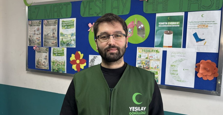 Samsun'da 'İlk Dersim Yeşilay' Projesiyle Öğrencilere Farkındalık Eğitimi