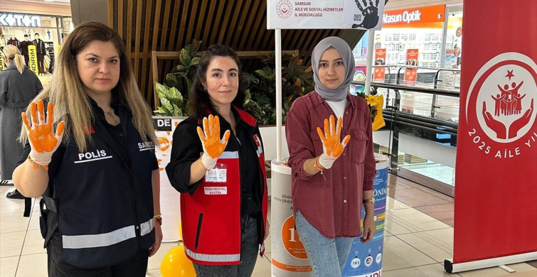 Samsun'da Kadına Yönelik Şiddetle Mücadele Etkinliği