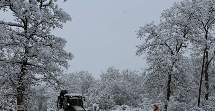 Samsun'da Kış Hazırlığı: Kar Yağışı Başladı