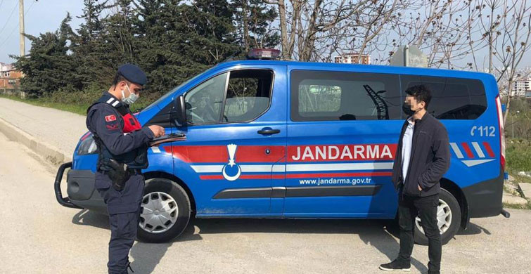 Samsun’da Koronavirüs Olduğu Halde Sokakta Gezen Şahıs Yakalandı