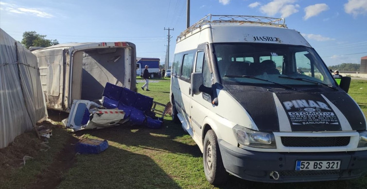 Samsun'da Minibüs Kazası: Bir Ölü, Bir Ağır Yaralı