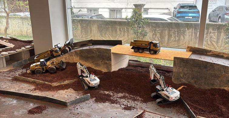 Samsun'da Minyatür İnşaat Keyfi Sunan Kafe