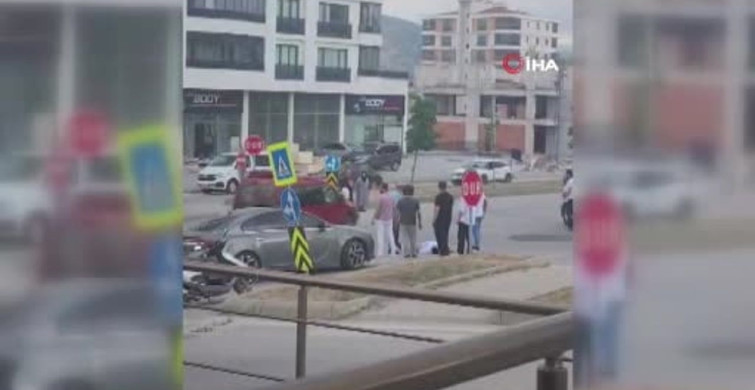 Samsun’da motosiklet kazası: 1 yaralı