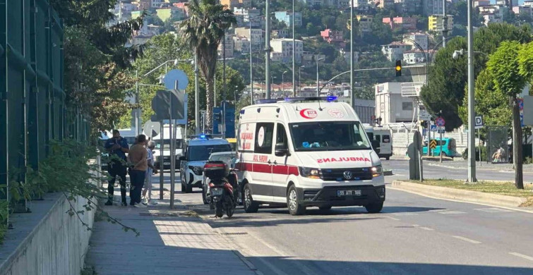 Samsun'da motosiklet kazası sonucu bir kişi yaralandı