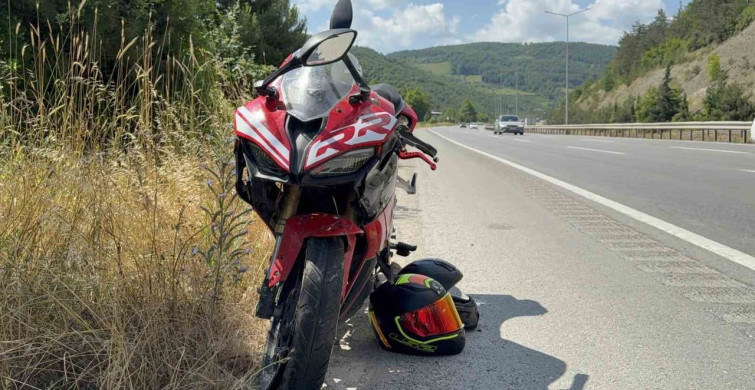 Samsun'da motosiklet tıra arkadan çarptı: 2 yaralı
