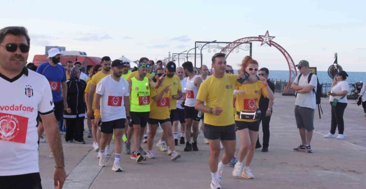 Samsun’da organ bağışına dikkat çekmek için farkındalık koşusu düzenlendi