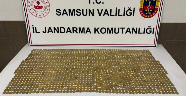 Samsun'da Osmanlı Dönemine Ait 1404 Para Ele Geçirildi