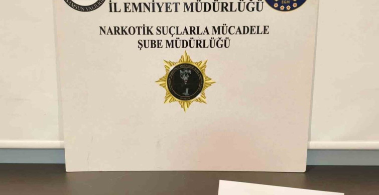 Samsun'da Oto Teybinde Uyuşturucu Ele Geçirildi