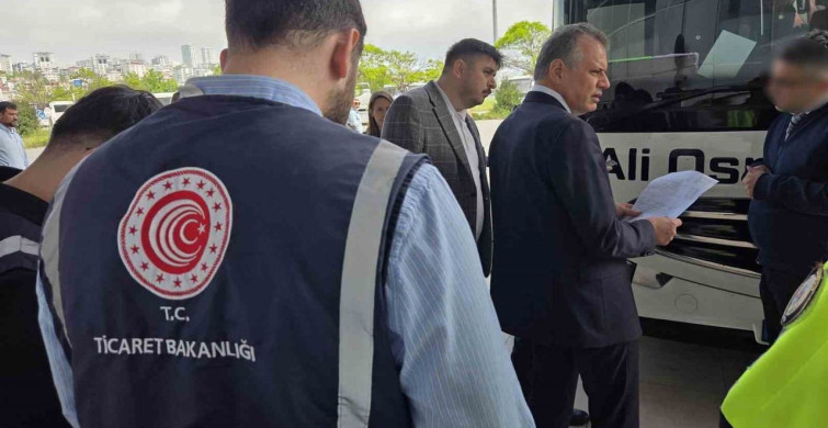 Samsun'da Otobüs Firmalarına Fiyat Denetimi