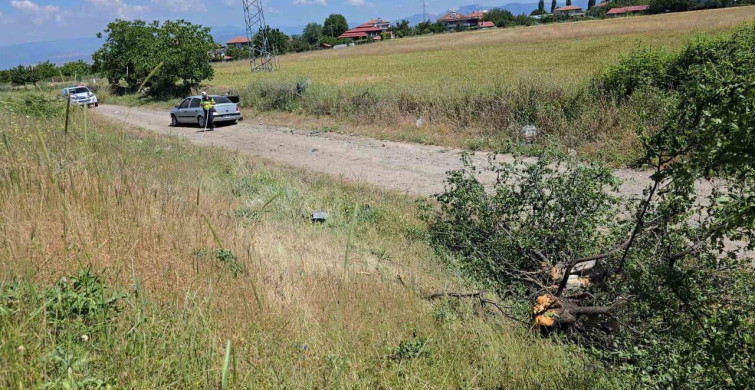 Samsun'da otomobil şarampole düştü, 3 kişi yaralandı