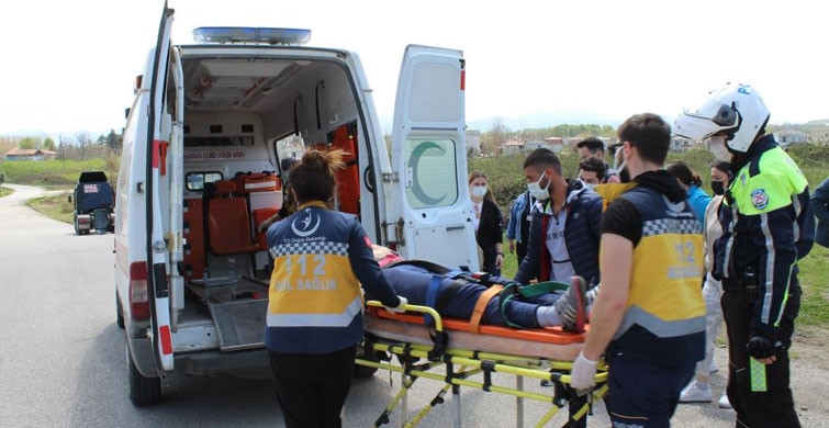 Samsun’da Otomobil Yayaya Çarptı: 1 Yaralı
