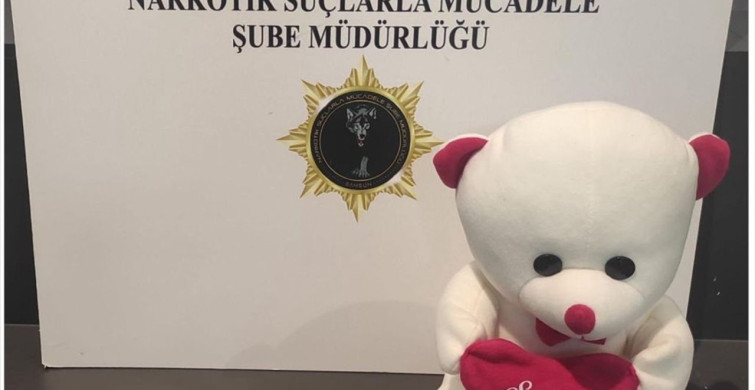 Samsun'da Oyuncak Ayısında Uyuşturucu Operasyonu