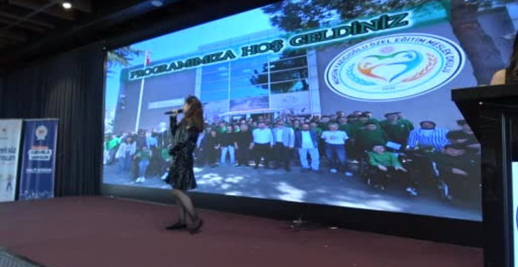 Samsun'da Özel Öğrenciler Yeteneklerini Sergiledi