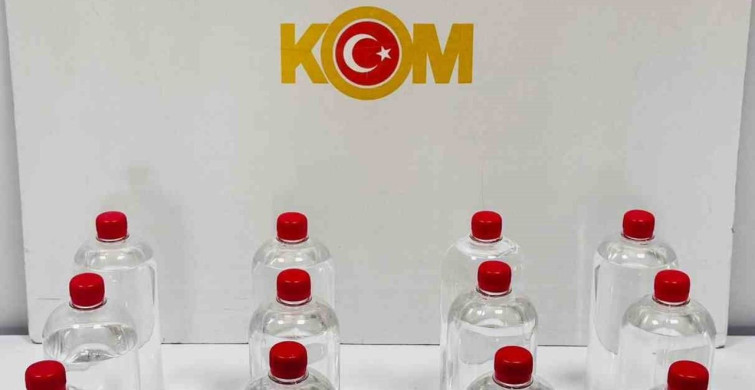 Samsun'da Sahte Alkol Operasyonu: 12 Litre Etil Alkol Ele Geçirildi