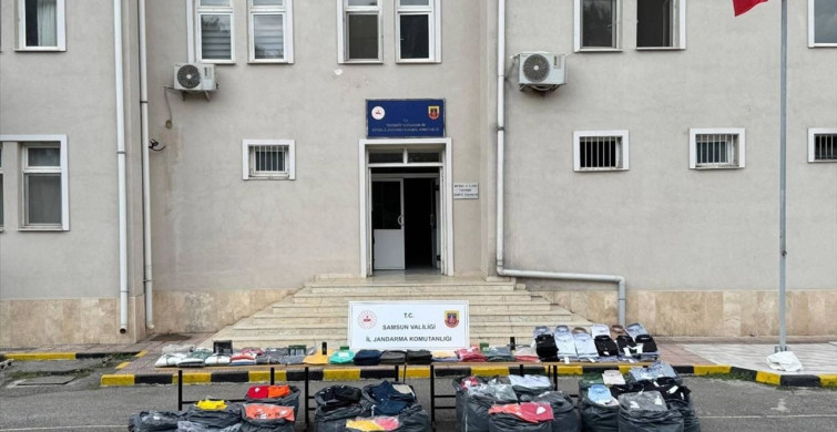 Samsun'da Sahte Markalı Ürün Operasyonu