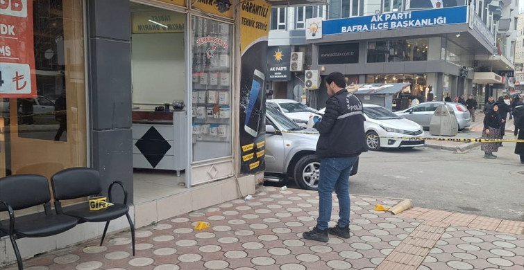 Samsun'da Silahlı Saldırı: Müşteri Yaralandı