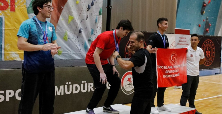 Samsun'da Spor Tırmanış Büyükler Türkiye Şampiyonası Sonuçlandı