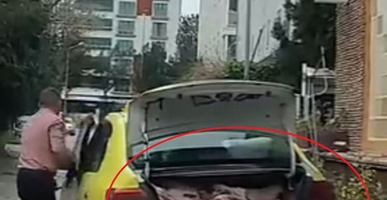 Samsun'da Taksinin Bagajında Uygunsuz Et Sevkiyatı Tespit Edildi