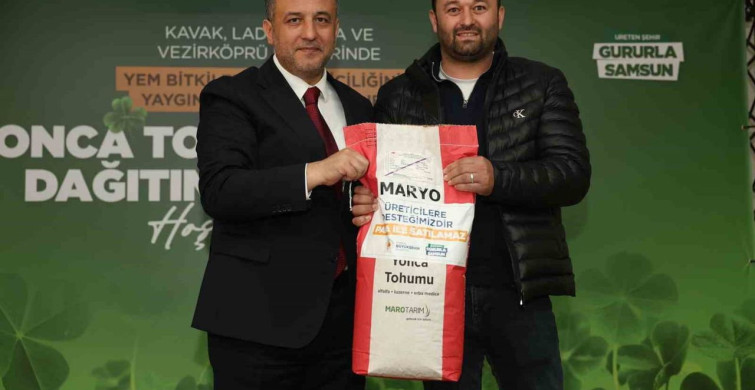 Samsun'da Tarıma Destek Projesi ile Üreticilerin Yüzü Güldü