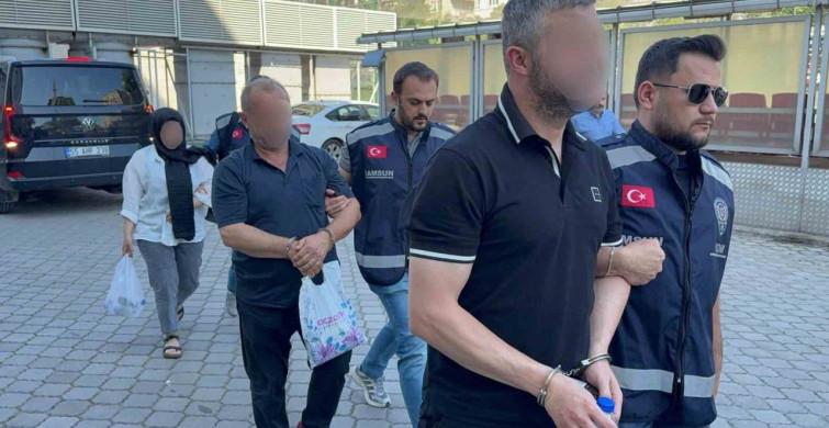 Samsun'da Tefecilik Operasyonu: 3 Kişi Adliyeye Sevk Edildi