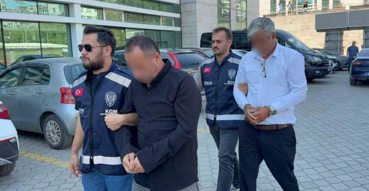 Samsun'da tefecilik operasyonunda 2 şüpheli adliyeye sevk edildi