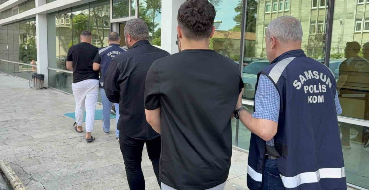Samsun'da tefecilik ve dolandırıcılık operasyonunda 4 kişi adliyeye sevk edildi