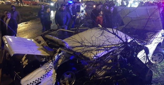 Samsun’da Trafik Kazası! 2 Yaralı