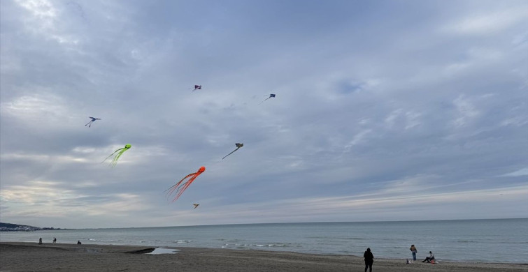 Samsun'da Uçurtma Festivali Coşkusu Samsun'da Uçurtma Festivali Coşkusu