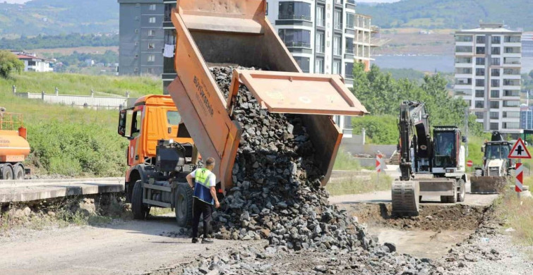 Samsun'da ulaşım yatırımları devam ediyor