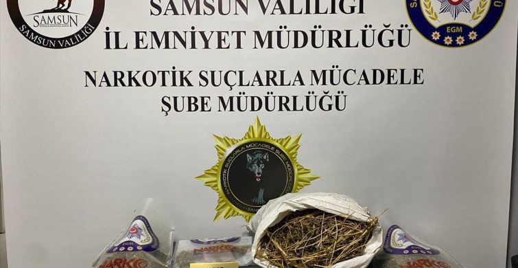 Samsun'da Uyuşturucu Bırakan Zanlı Tutuklandı